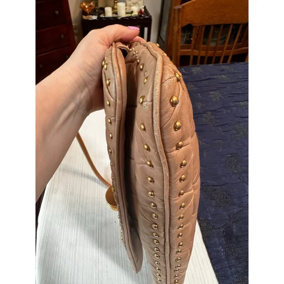 Miu Miu Brown Leather Shoulder Bag - Picture 10 of 15
